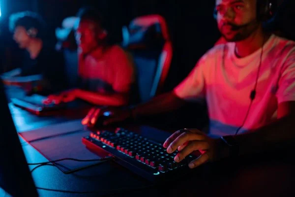 professional gamer keyboard